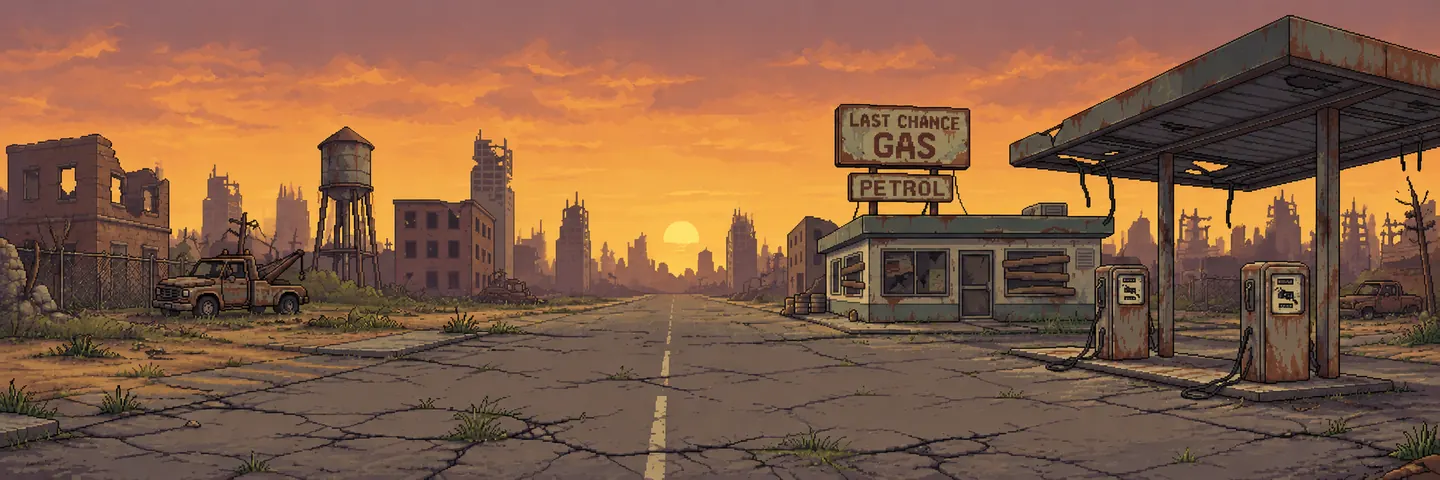 Wasteland Gas Station
